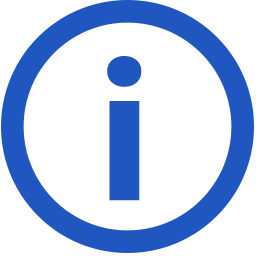 info button